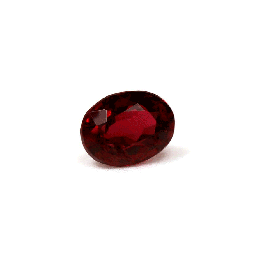 Ruby  Oval Untreated 0.54 cts.