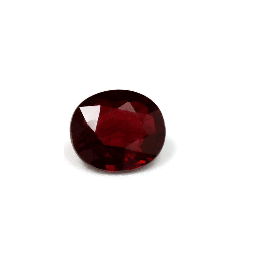 Ruby  Oval Untreated 0.72 cts.