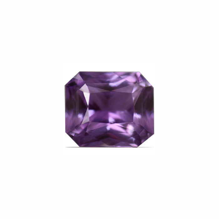 LAVENDER SAPPHIRE Emerald Cut 0.75 cts.