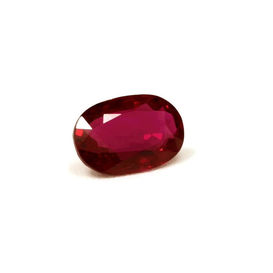 Ruby Oval GIA  Certified Untreated 0.81 cts.