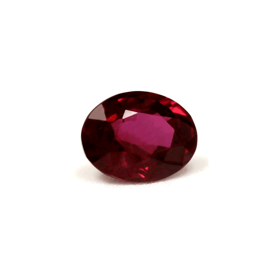 Ruby  Oval Untreated 0.86 cts.