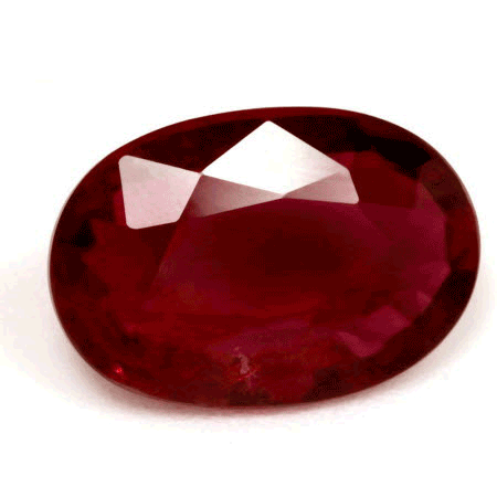 Ruby Oval  GIA Certified Untreated 1.47 cts.
