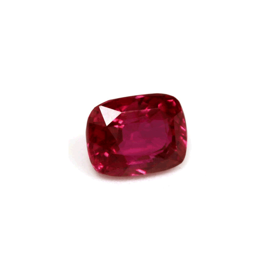 Ruby  Cushion GIA  Certified Untreated 1.51 cts.