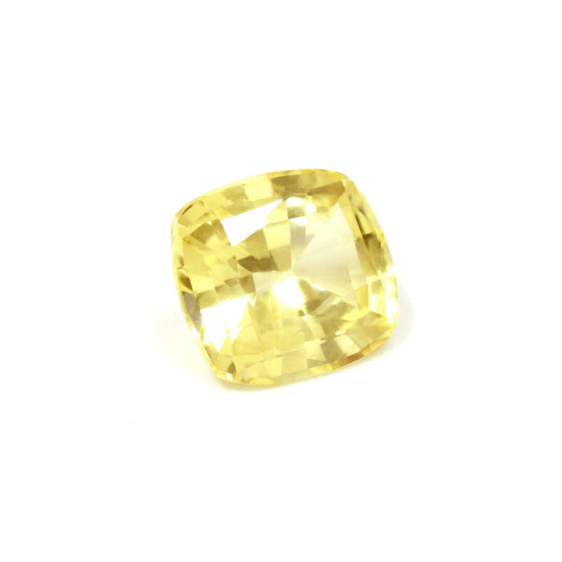 Yellow Sapphire Cushion 1.76cts.