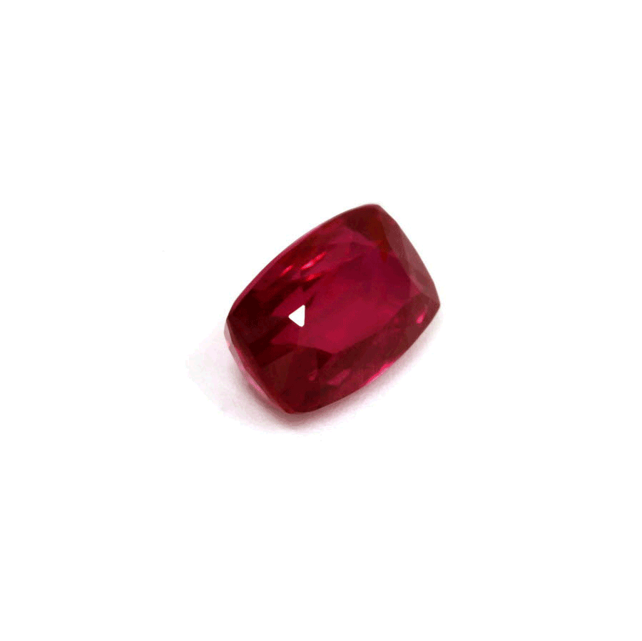 Ruby Cushion GIA Certified Untreated  1.82 cts.