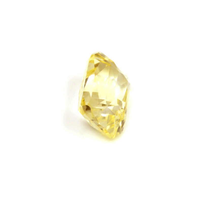 Emerald Cut Yellow Sapphire Untreated 1.93cts.