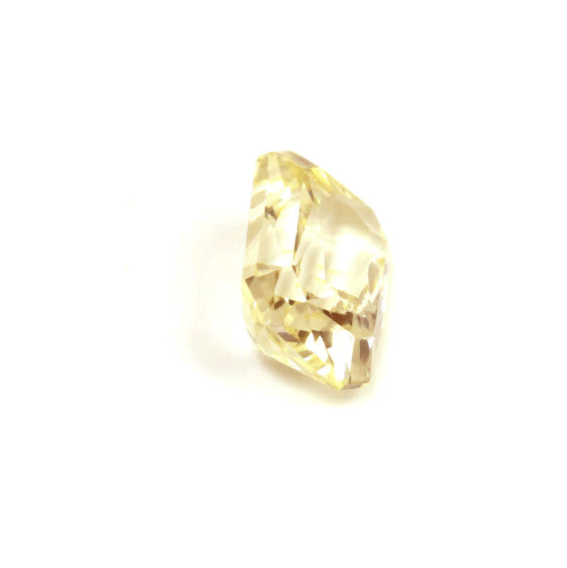 Emerald Cut Yellow Sapphire Untreated 1.94cts.