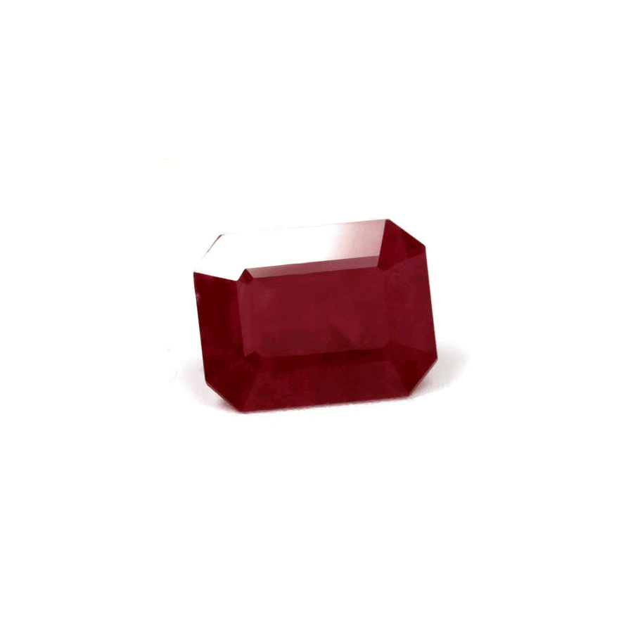 Emerald  Cut Ruby 1.98cts