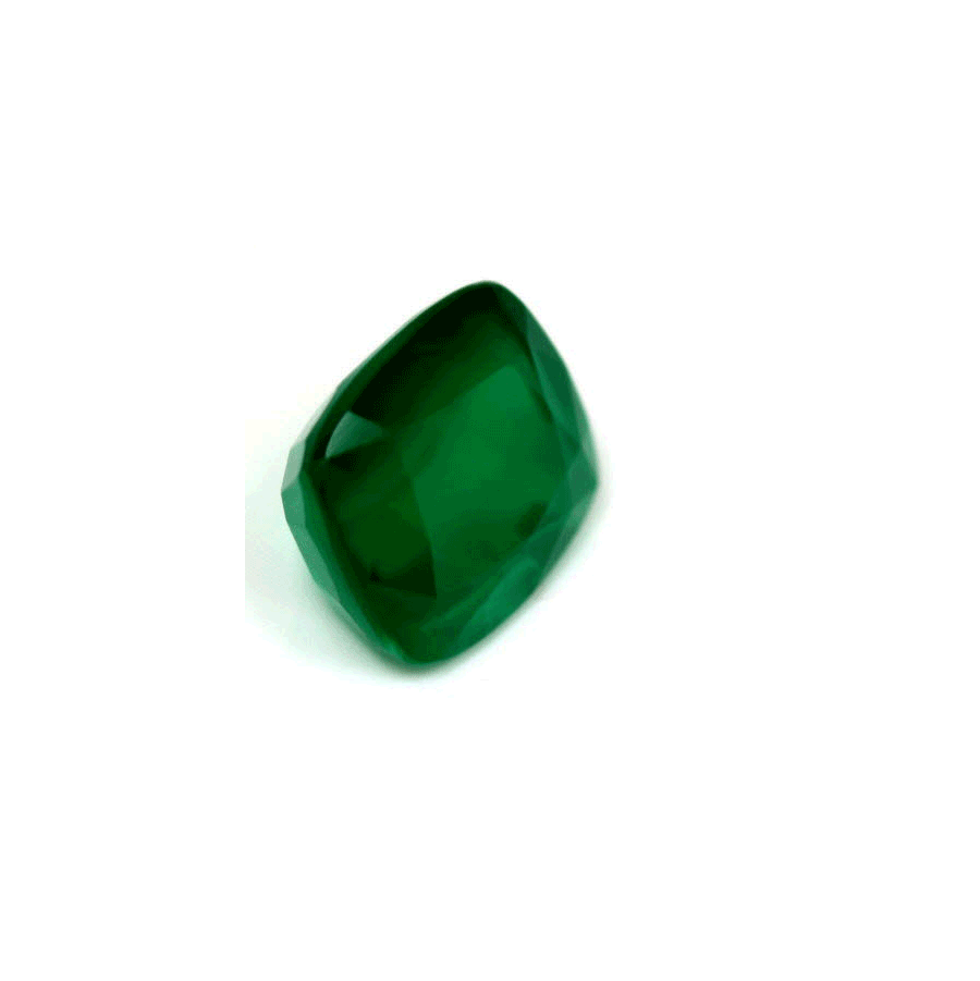 Emerald  Cushion  GIA Certified Untreated 1.98 cts.