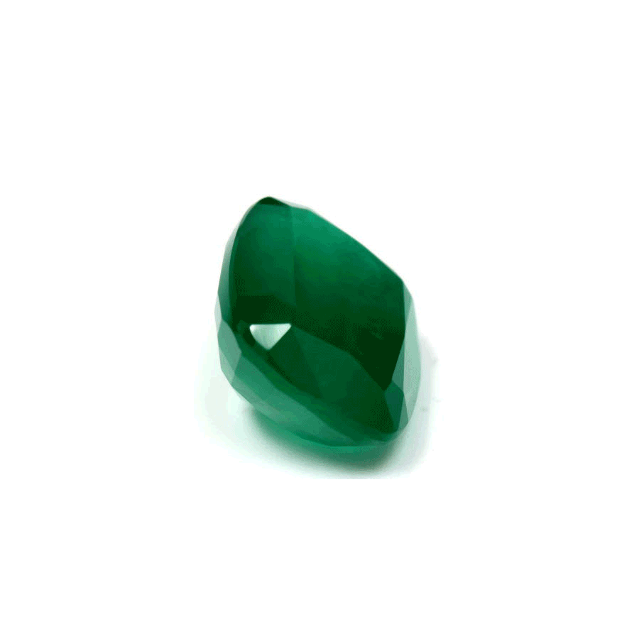 Emerald  Cushion GIA Certified 11.32 cts.