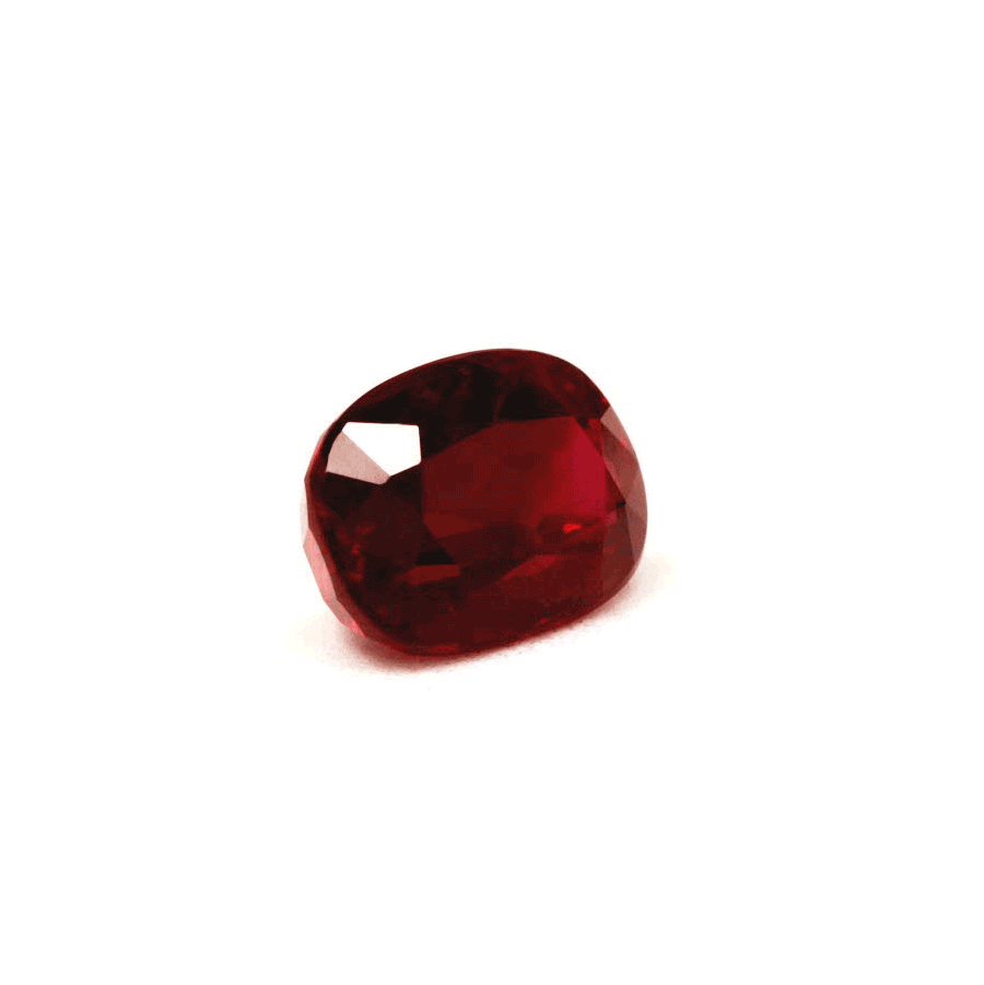 Ruby Cushion GIA Certified Untreated 2.02 cts.