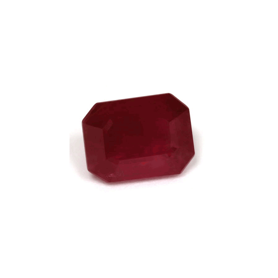 Emerald  Cut Ruby 2.07 cts.