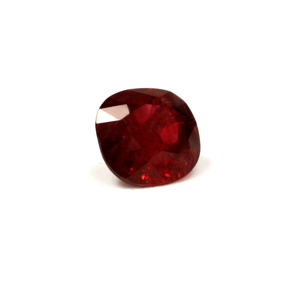 Ruby Cushion GIA Certified Untreated  2.11 cts.