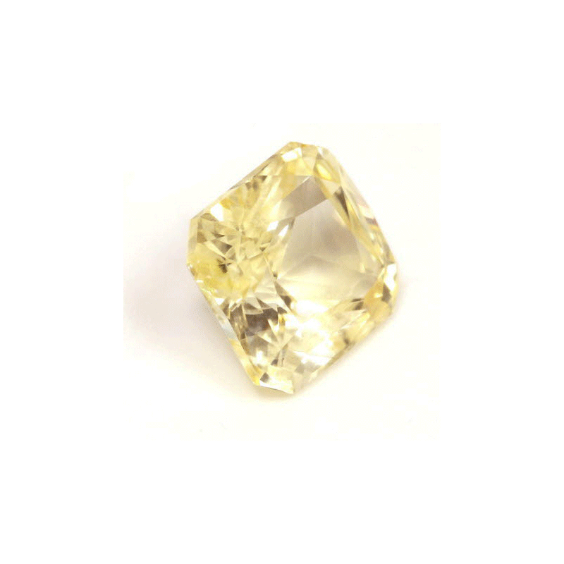 Emerald Cut Yellow Sapphire Untreated 2.17cts.