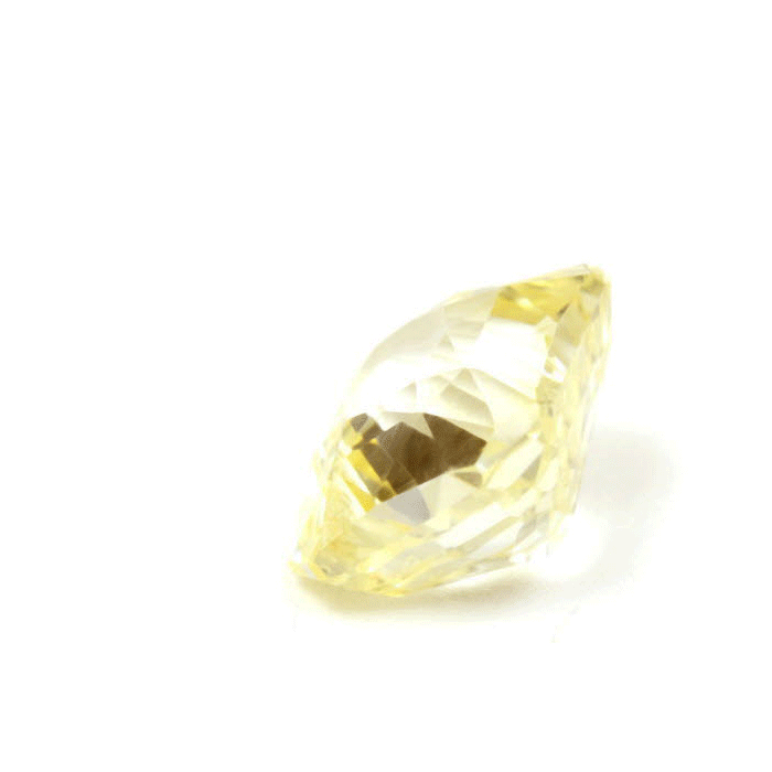 Emerald Cut Yellow Sapphire Untreated 2.22cts.