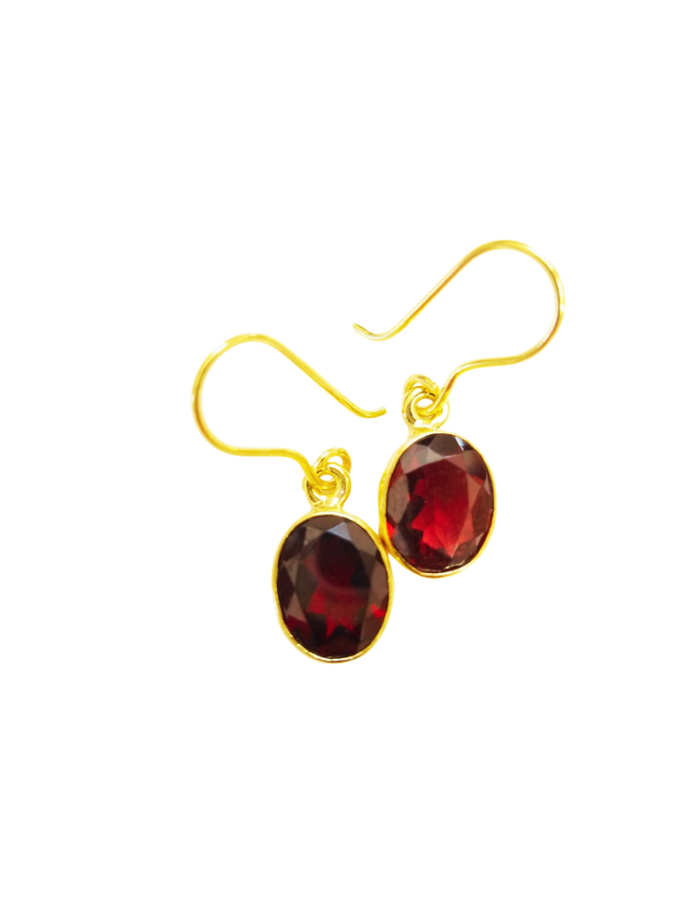 Shimmering Red Garnet