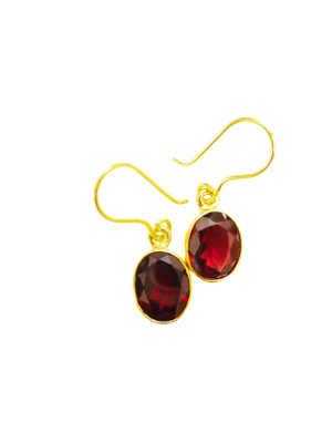 Shimmering Red Garnet