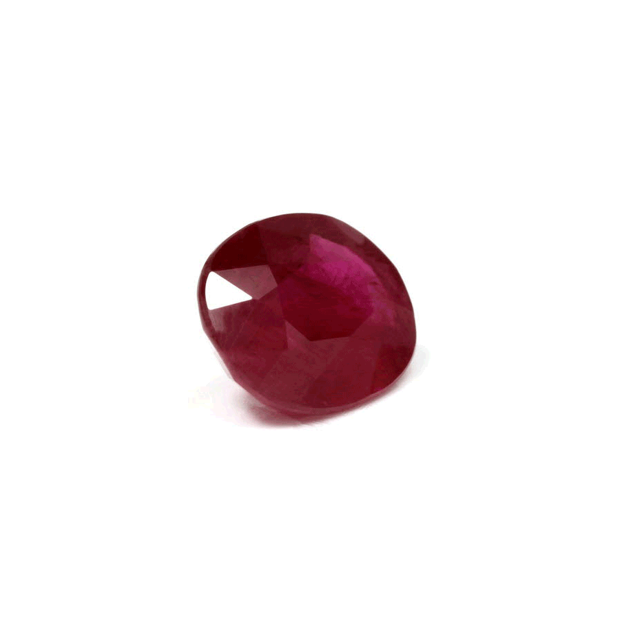 Ruby Oval GIA  Certified 3.08 cts