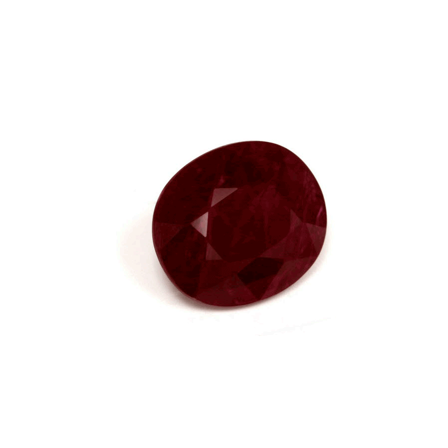 Ruby  Oval GIA  Certified 3.56 cts.