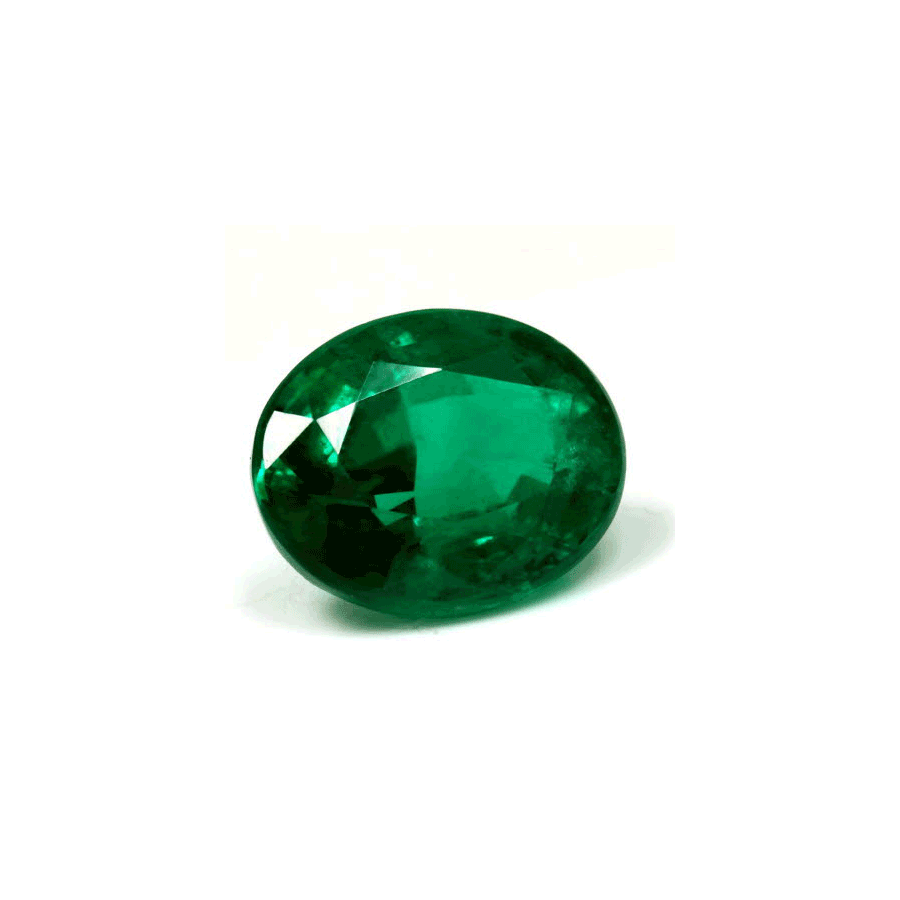 Emerald  Oval GIA Certified 3.36 cts.