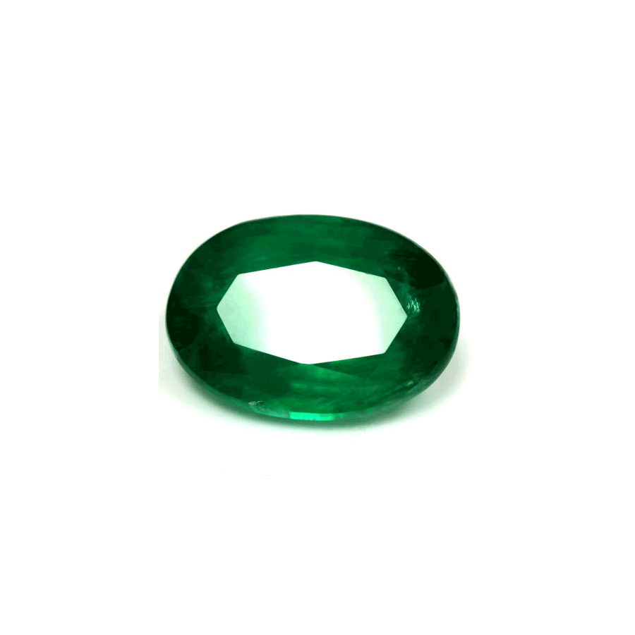 Emerald  Oval GIA Certified 7.55 cts.