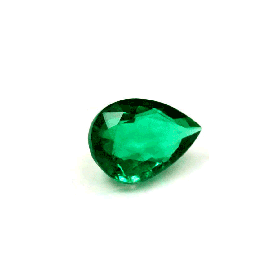Emerald Pear  GIA Certified 2.00 cts