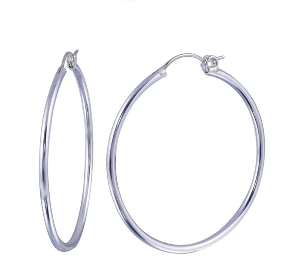 Hinged hoop earrings