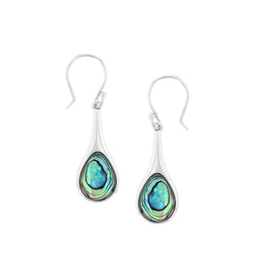 Abalone Long Teardrop Earring