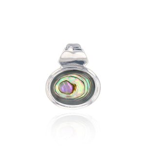 Abalone Oval Shape Frame Pendant