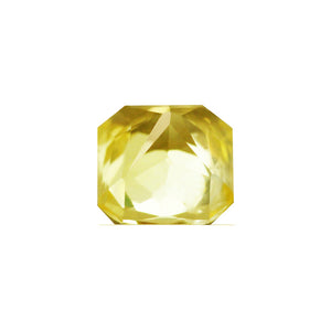 Yellow Sapphire Emerald Cut  2.11 cts.