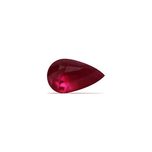 Ruby Pear AGL Certified 2.82  cts.