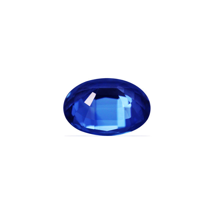 BLUE SAPPHIRE AGL Certified Untreated 3.26 cts. Oval