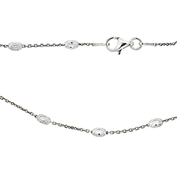 Chain Diamond Cut Bead