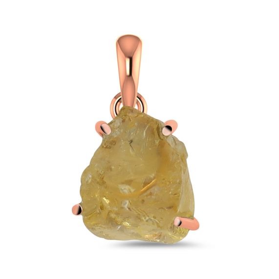 Citrine Rough Pendant