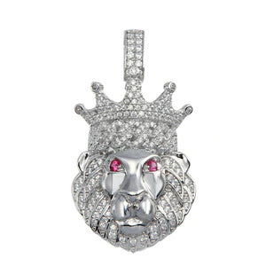 Crown Lion Pendant