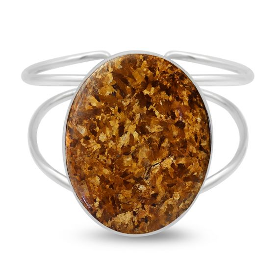 Elegant Broznite Cuff Bangle