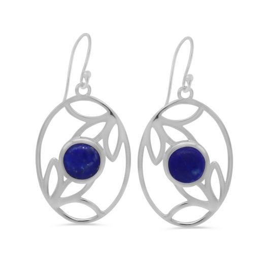 Elegant Lapis Earring