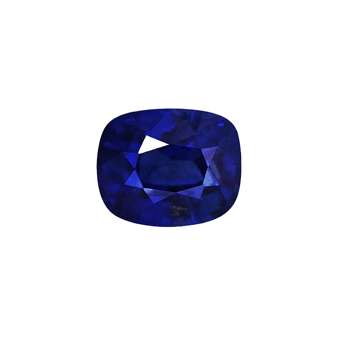 BLUE SAPPHIRE Cushion 0.42 Carat