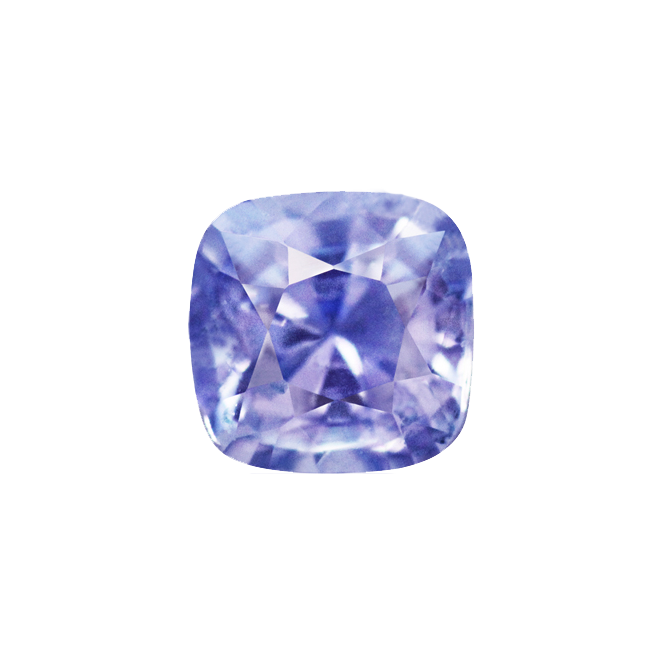 BLUE SAPPHIRE Cushion 0.49 Carat Untreated