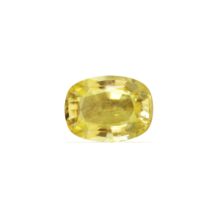 Yellow Sapphire Cushion Untreated 2.58 cts.