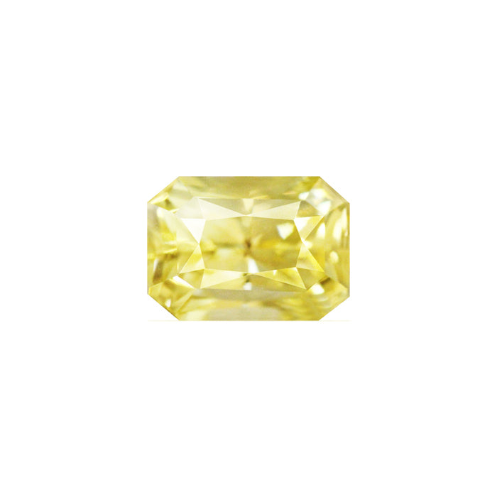 Emerald Cut Yellow Sapphire  Untreated 1.58 cts.