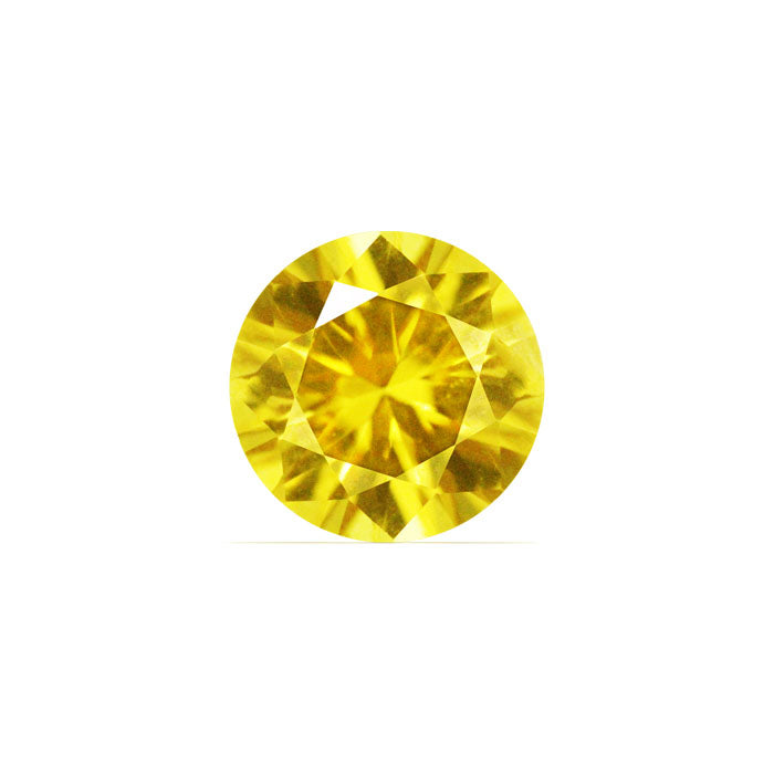 Yellow Sapphire Round  1.42 cts.