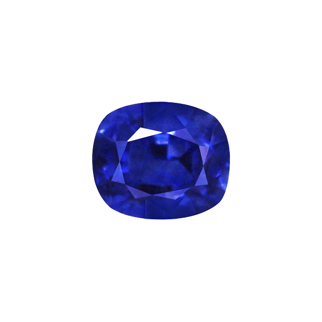 BLUE SAPPHIRE Cushion 0.54 Carat