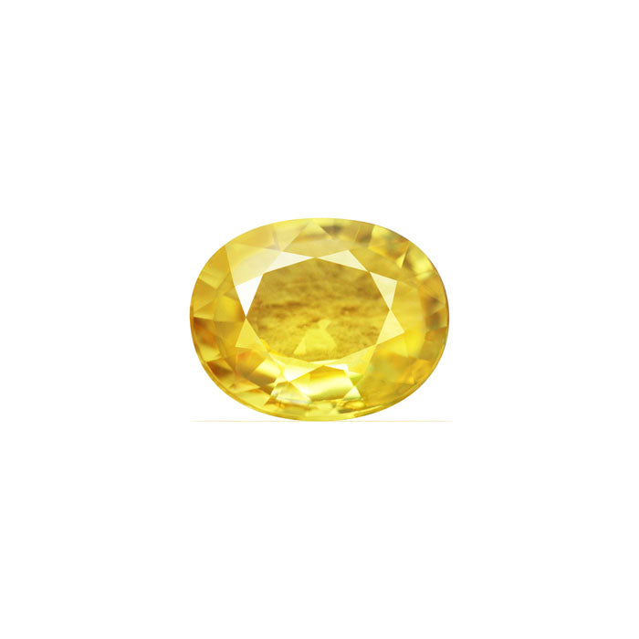 Yellow Sapphire Oval 2.31 cts.