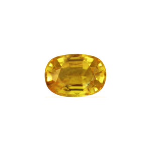 Yellow Sapphire Cushion 4.96 cts.