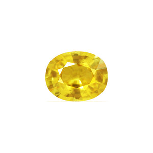 Yellow Sapphire Oval 2.21 cts.