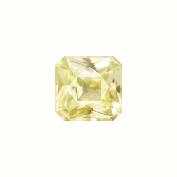 Yellow Sapphire Emerald CutUntreated 1.12 cts.