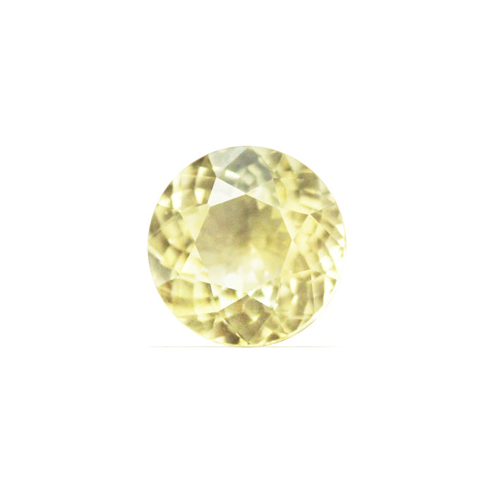 Yellow Sapphire Round Untreated 1.27 cts.