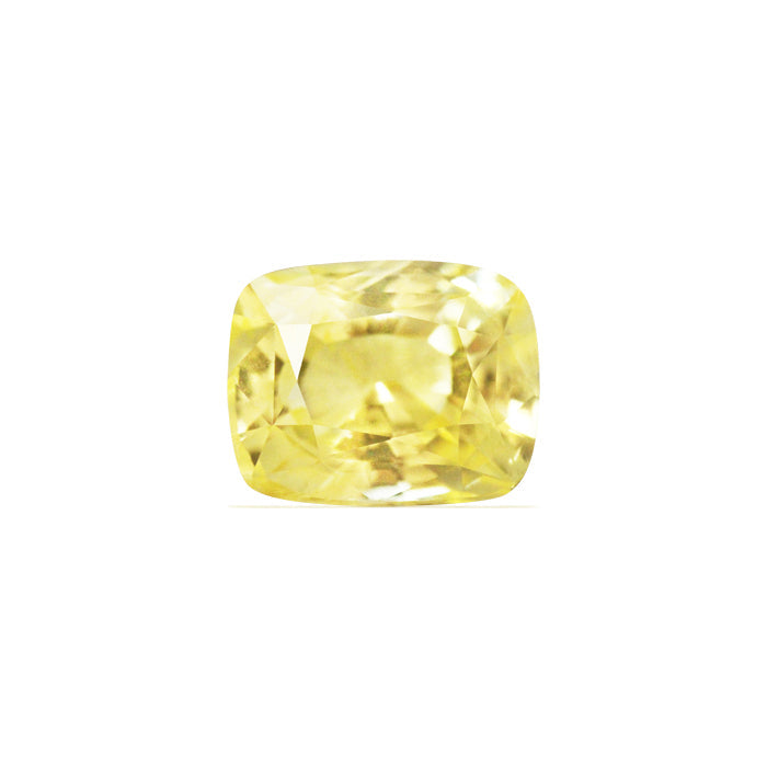 Yellow Sapphire Cushion  Untreated 2.17 cts.