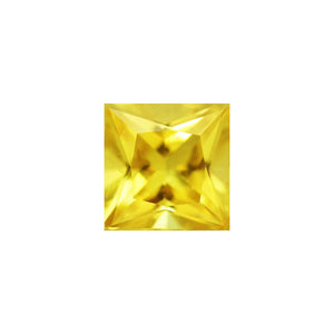 Yellow Sapphire Square 1.47 cts.